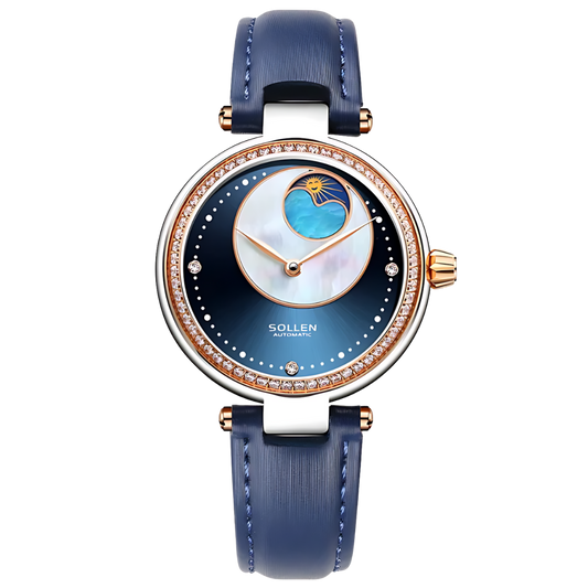 Lady Jarada Moon Phase Sapphire watch