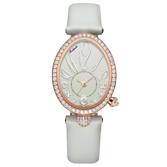 Lady Jarada Oval Mother of Pearl watch