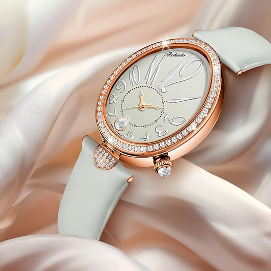 Lady Jarada Oval Mother of Pearl watch