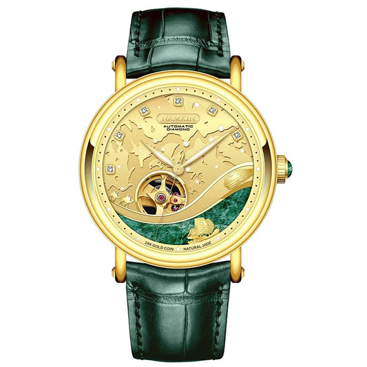 Jarada Jade Gold Coin watch